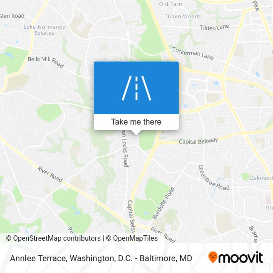 Annlee Terrace map
