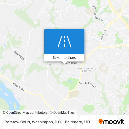 Barstow Court map