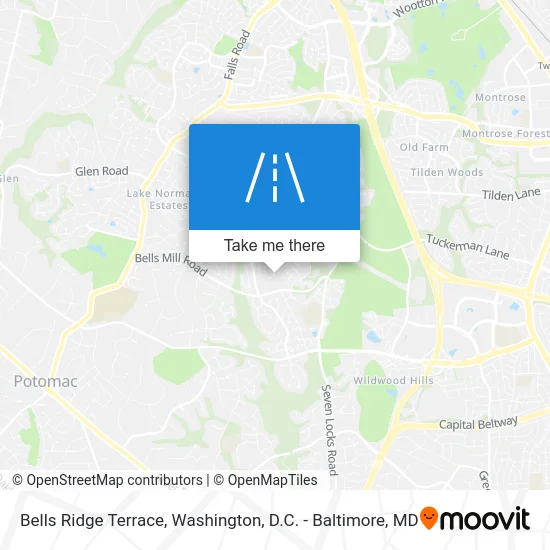 Bells Ridge Terrace map