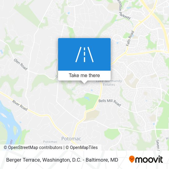 Mapa de Berger Terrace