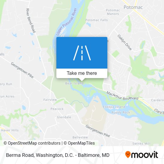 Berma Road map
