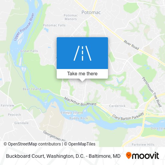 Mapa de Buckboard Court