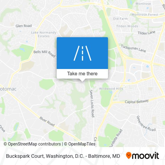 Buckspark Court map