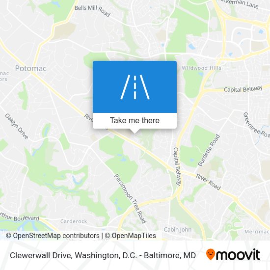 Mapa de Clewerwall Drive