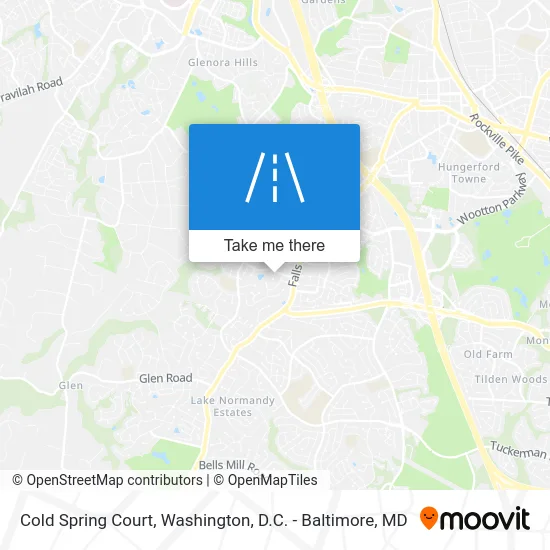 Cold Spring Court map