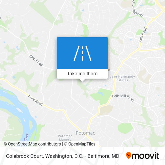 Colebrook Court map