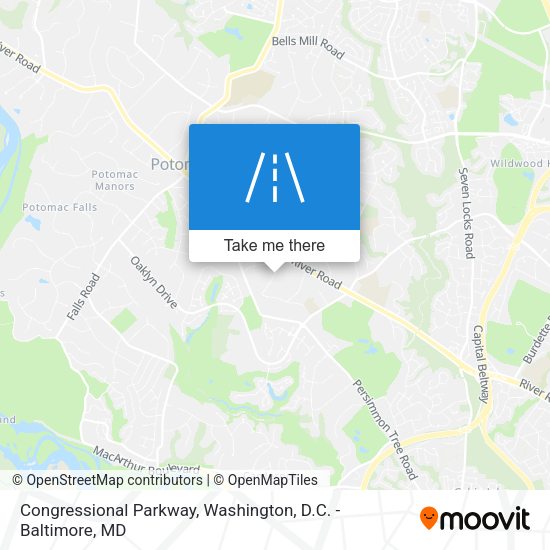 Congressional Parkway map