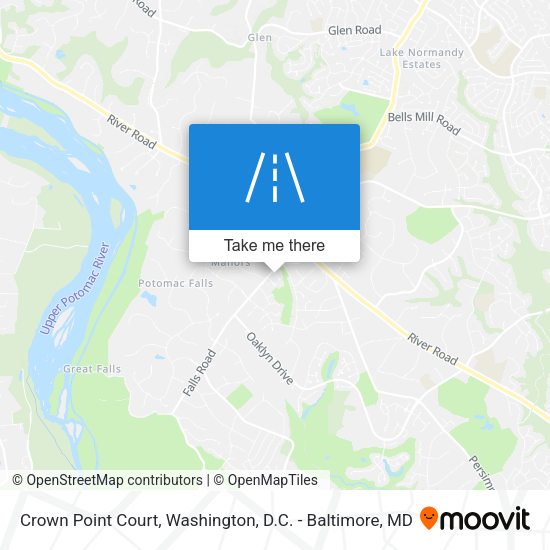 Crown Point Court map