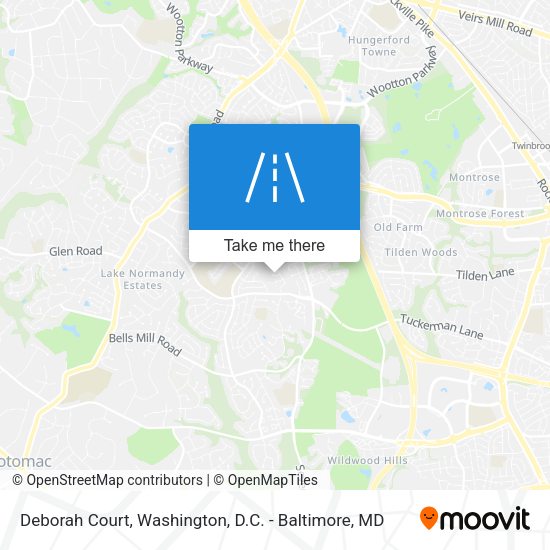 Deborah Court map