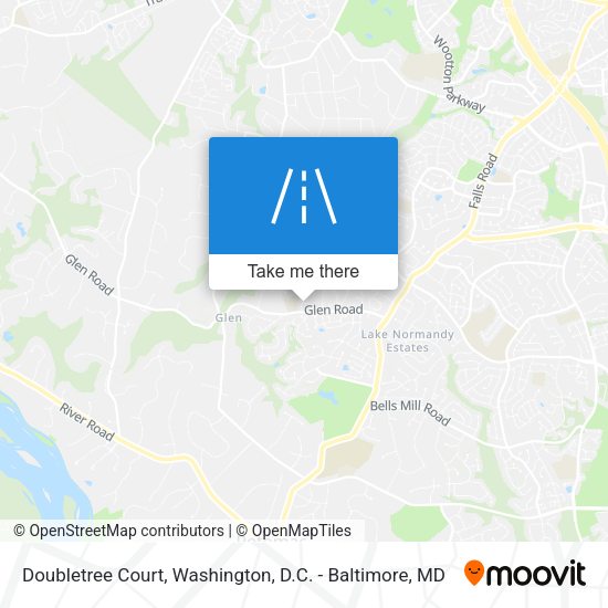 Doubletree Court map