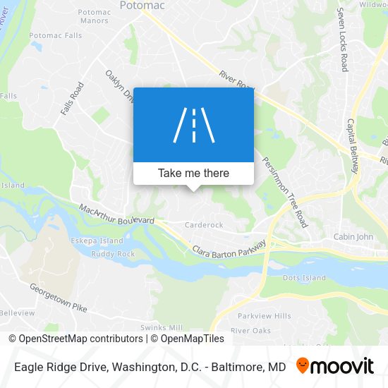Eagle Ridge Drive map