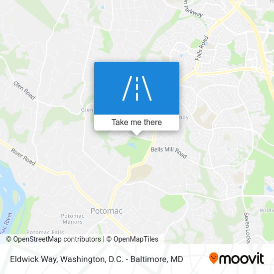 Mapa de Eldwick Way