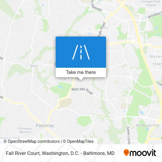 Fall River Court map