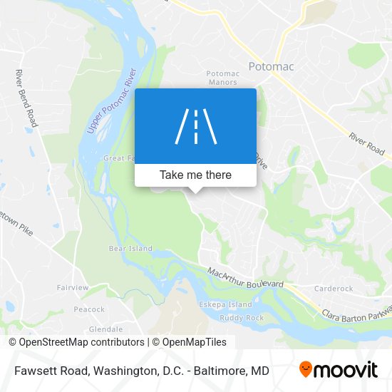 Fawsett Road map