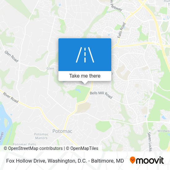 Fox Hollow Drive map