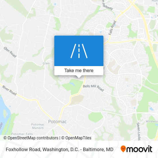 Foxhollow Road map