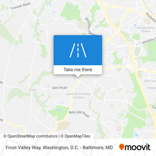 Mapa de Frost Valley Way