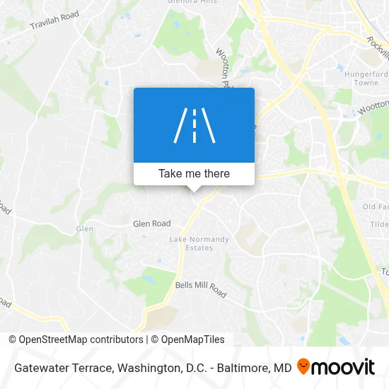 Gatewater Terrace map