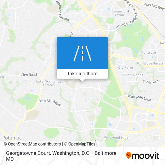 Mapa de Georgetowne Court