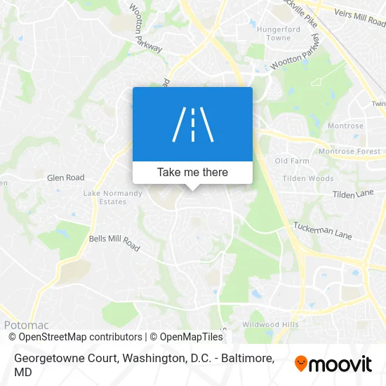 Georgetowne Court map