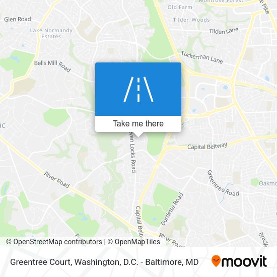 Greentree Court map