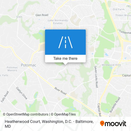 Heatherwood Court map