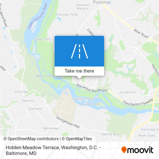 Mapa de Hidden Meadow Terrace
