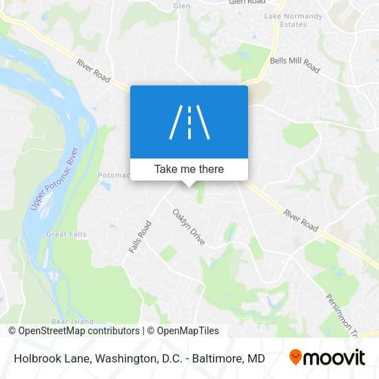 Holbrook Lane map