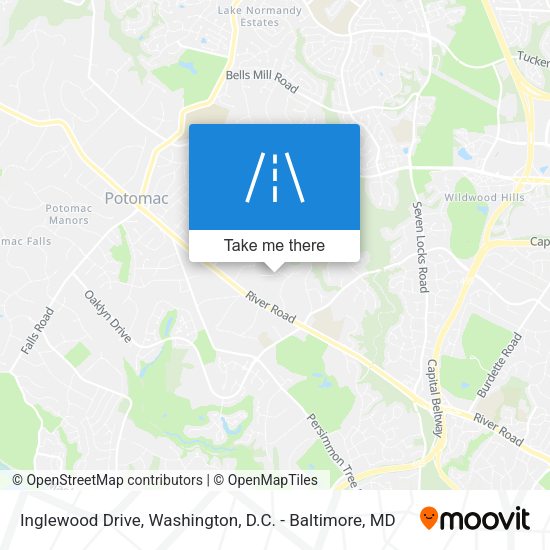 Mapa de Inglewood Drive