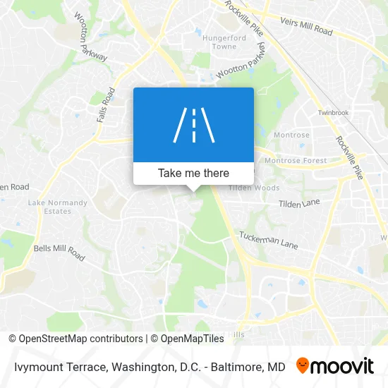 Ivymount Terrace map
