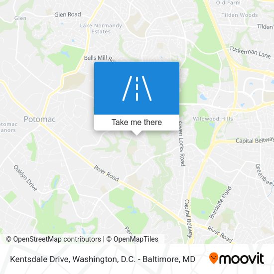 Kentsdale Drive map