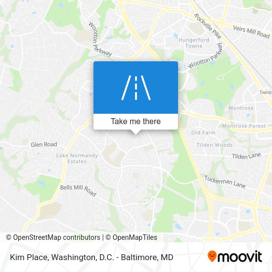 Kim Place map