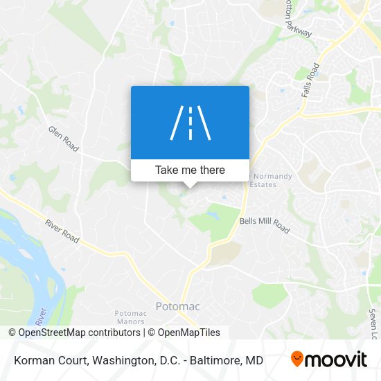 Korman Court map