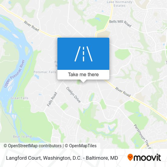 Langford Court map