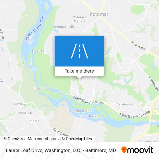Laurel Leaf Drive map