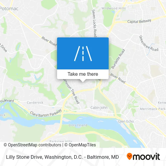 Lilly Stone Drive map