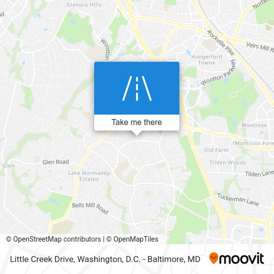 Mapa de Little Creek Drive