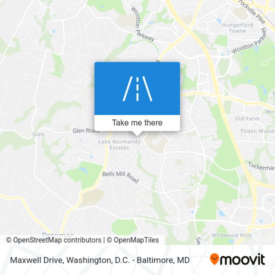 Mapa de Maxwell Drive