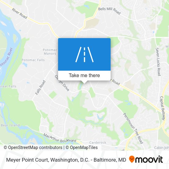 Mapa de Meyer Point Court