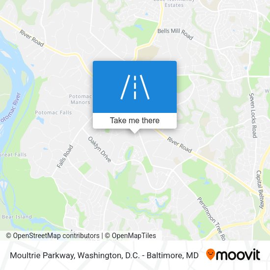 Mapa de Moultrie Parkway