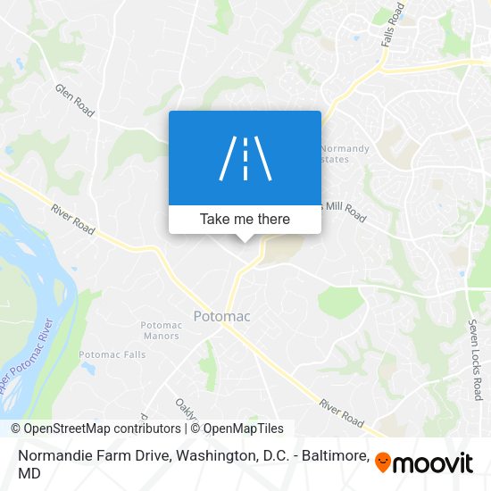 Mapa de Normandie Farm Drive