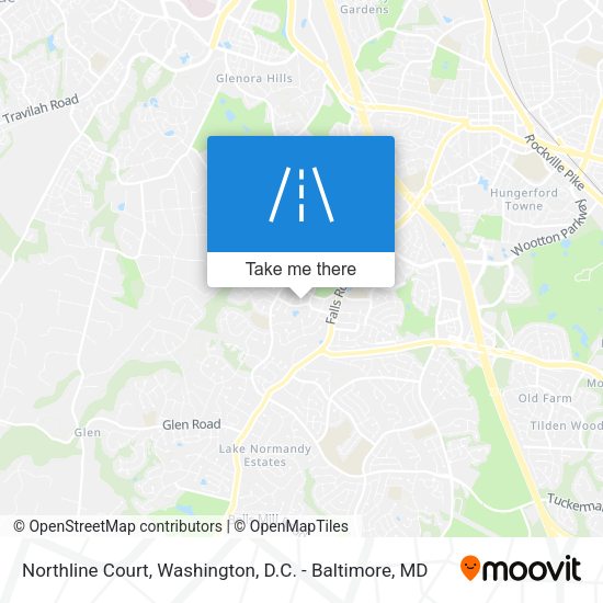 Mapa de Northline Court