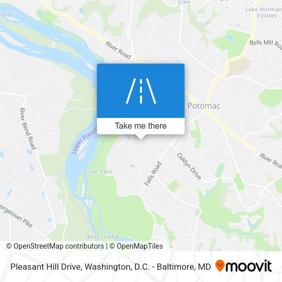 Mapa de Pleasant Hill Drive