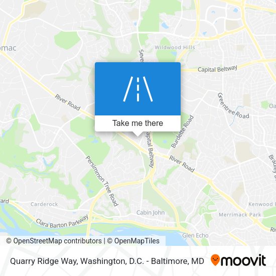 Mapa de Quarry Ridge Way