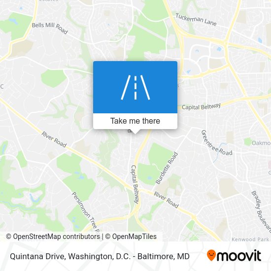 Quintana Drive map