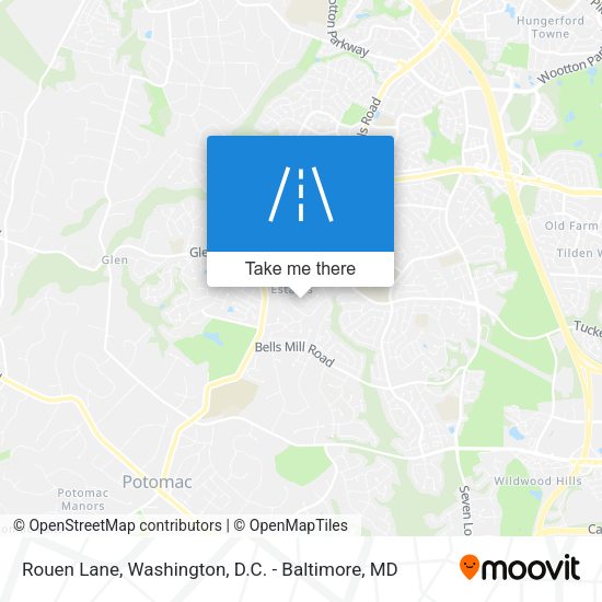 Rouen Lane map