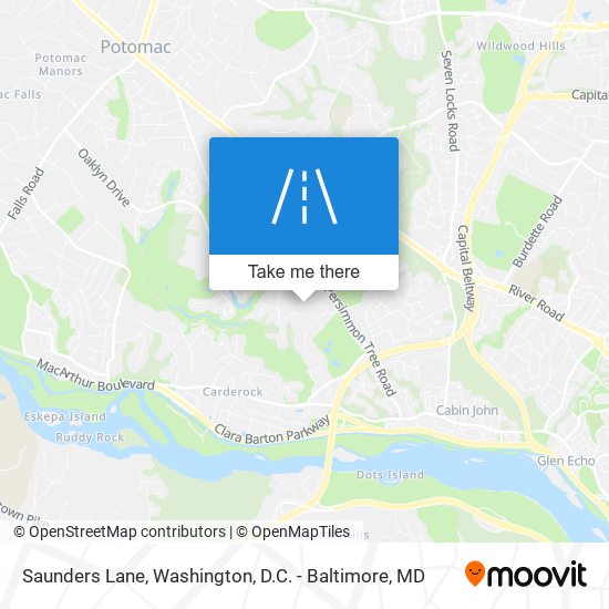 How To Get To Saunders Lane, Potomac By Bus Or Metro?