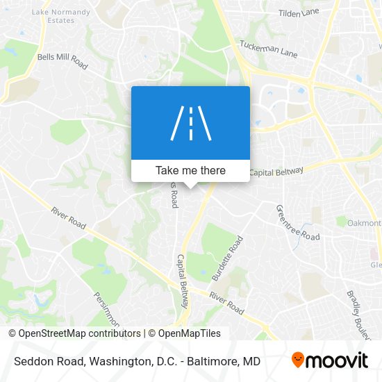 Seddon Road map