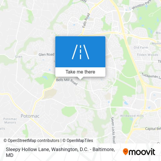 Mapa de Sleepy Hollow Lane