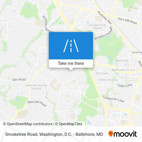 Smoketree Road map